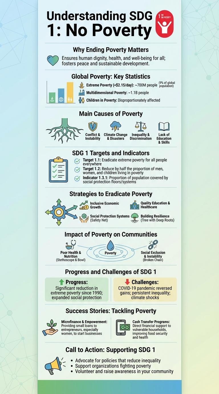 Infographic: Understanding Sustainable Development Goal 1 - No Poverty