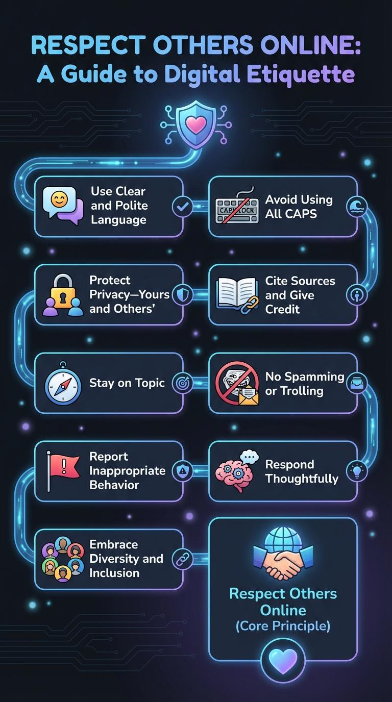 Infographic: 10 Essential Rules of Netiquette