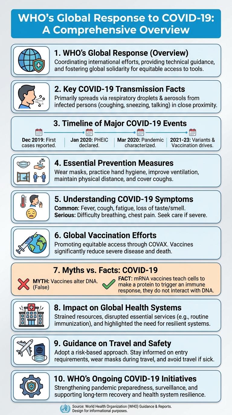 Infographic: World Health Organization COVID-19 Facts