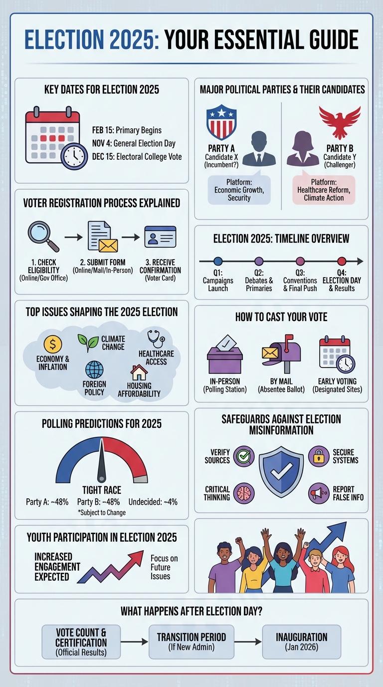 Infographic: Key Facts and Figures for the 2025 Election