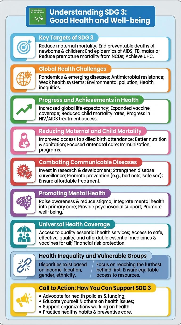 Infographic: Understanding Sustainable Development Goal 3 - Good Health and Well-Being