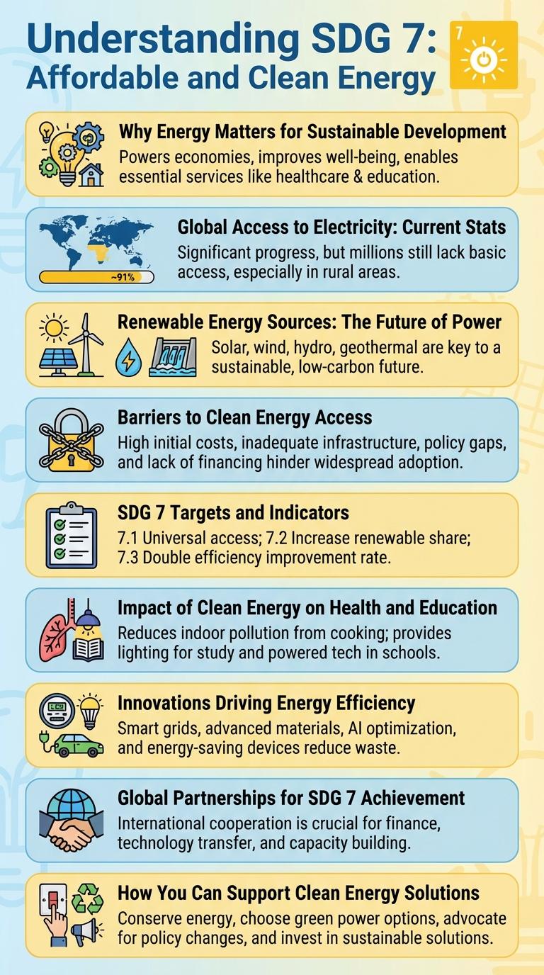 Infographic: Understanding SDG 7 - Affordable and Clean Energy