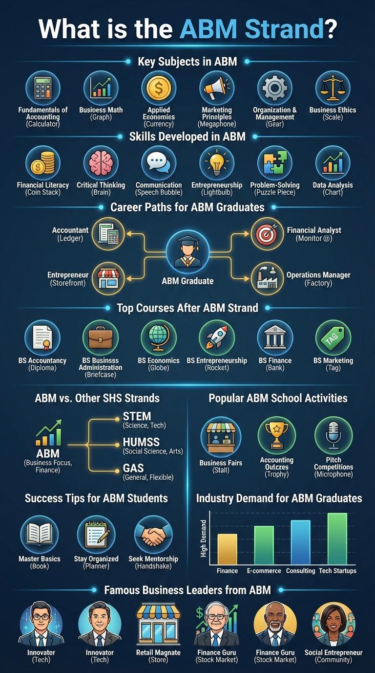 Infographic: Key Facts and Benefits of the ABM Strand