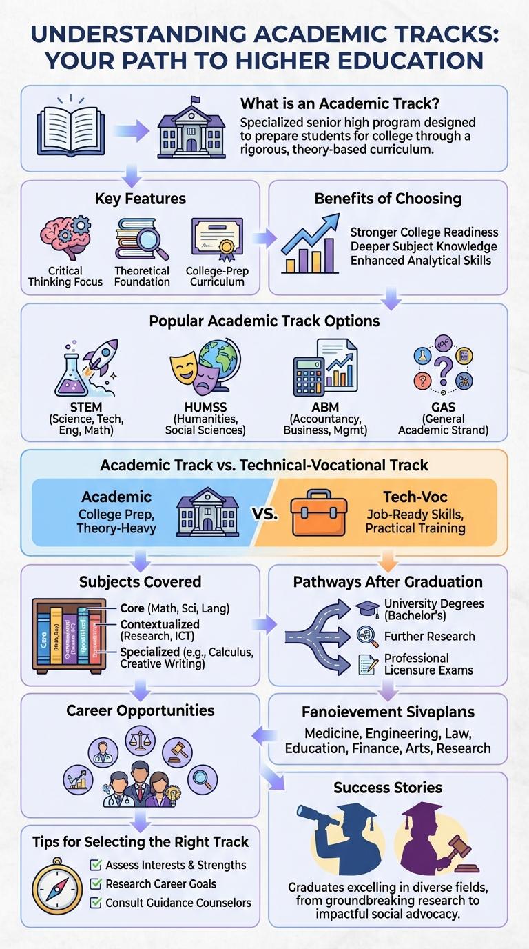 Infographic: Understanding the Academic Track Pathways
