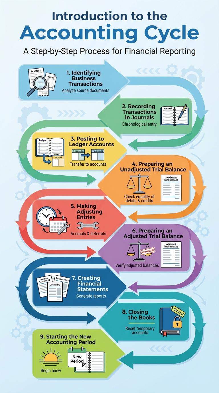 Infographic: The Accounting Cycle Explained