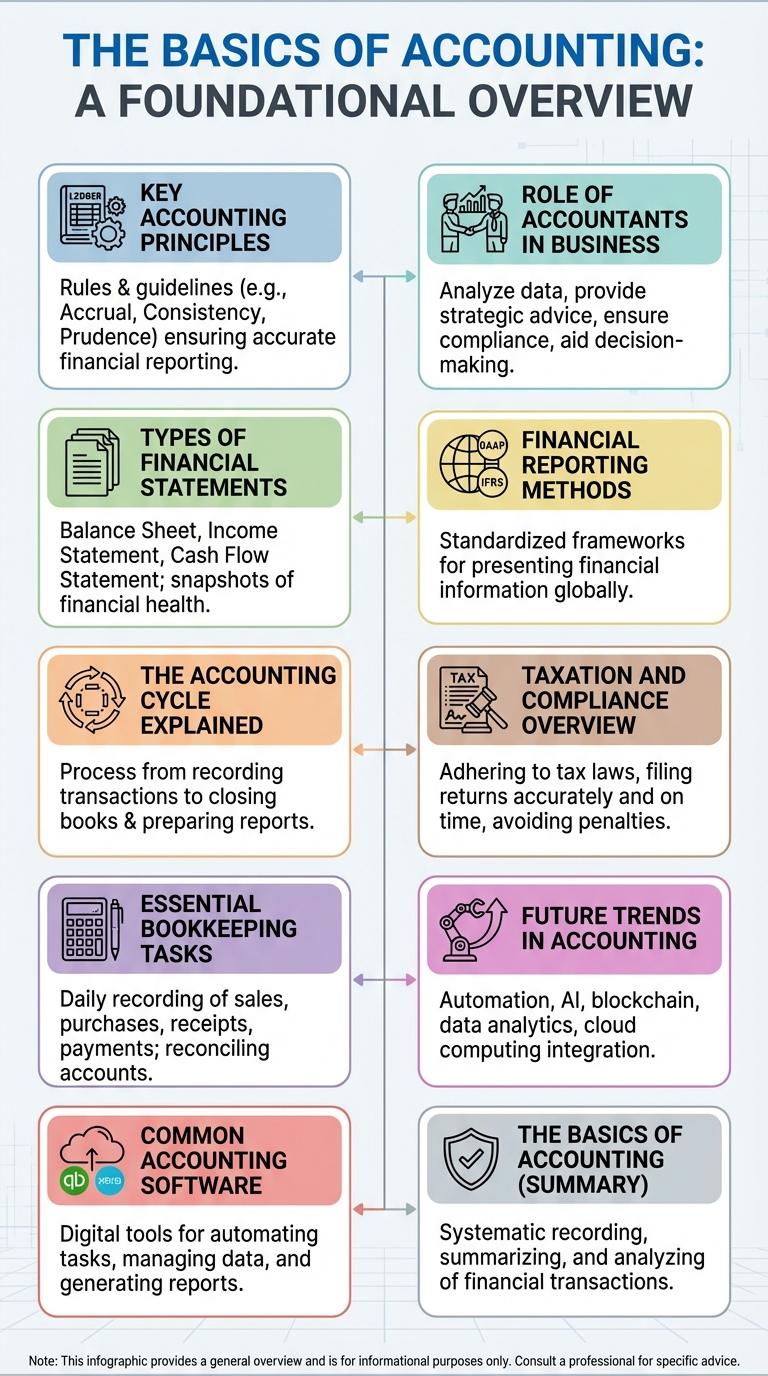 Infographic: Key Concepts in Accounting