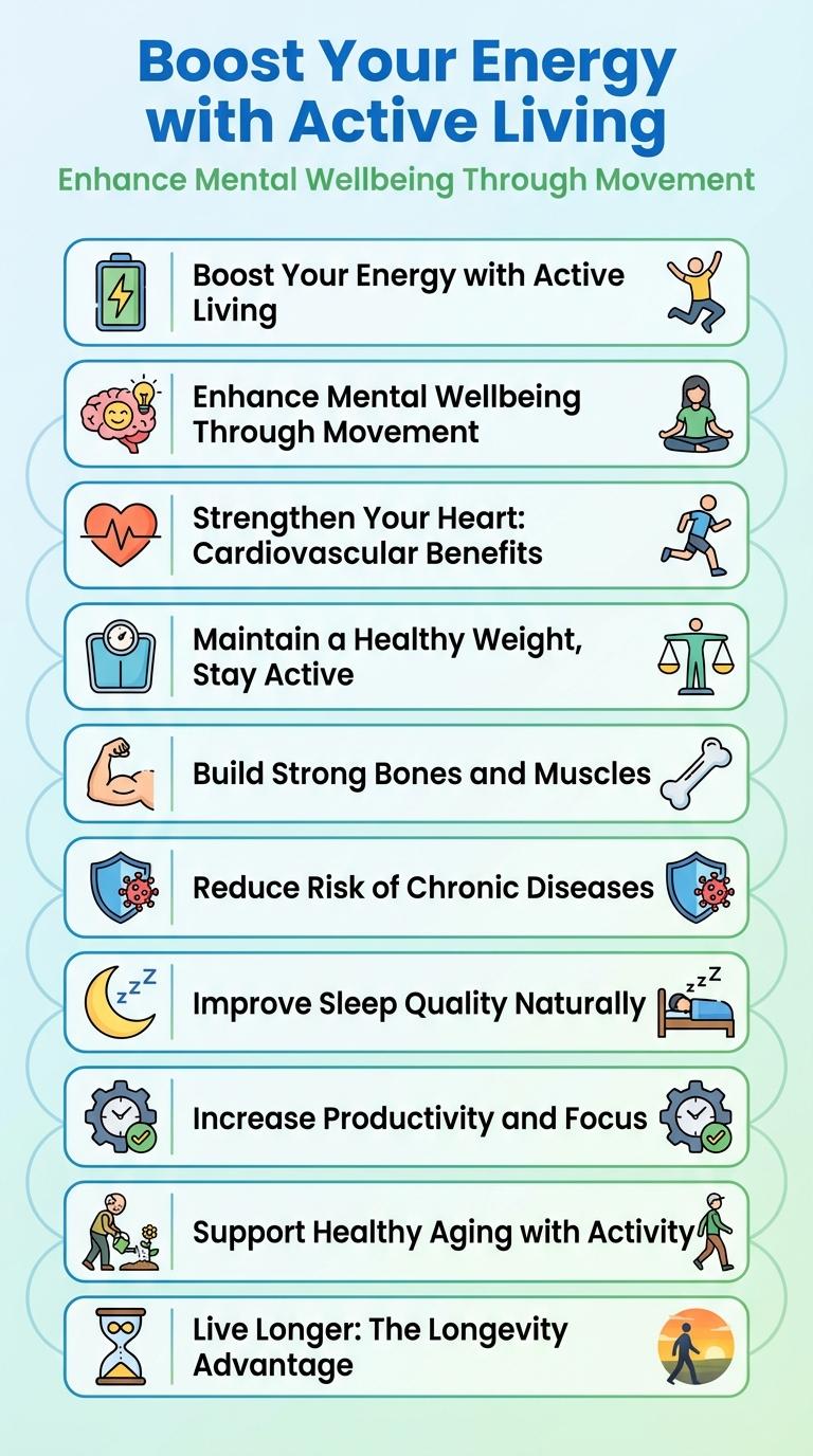 Infographic: The Importance of an Active Lifestyle