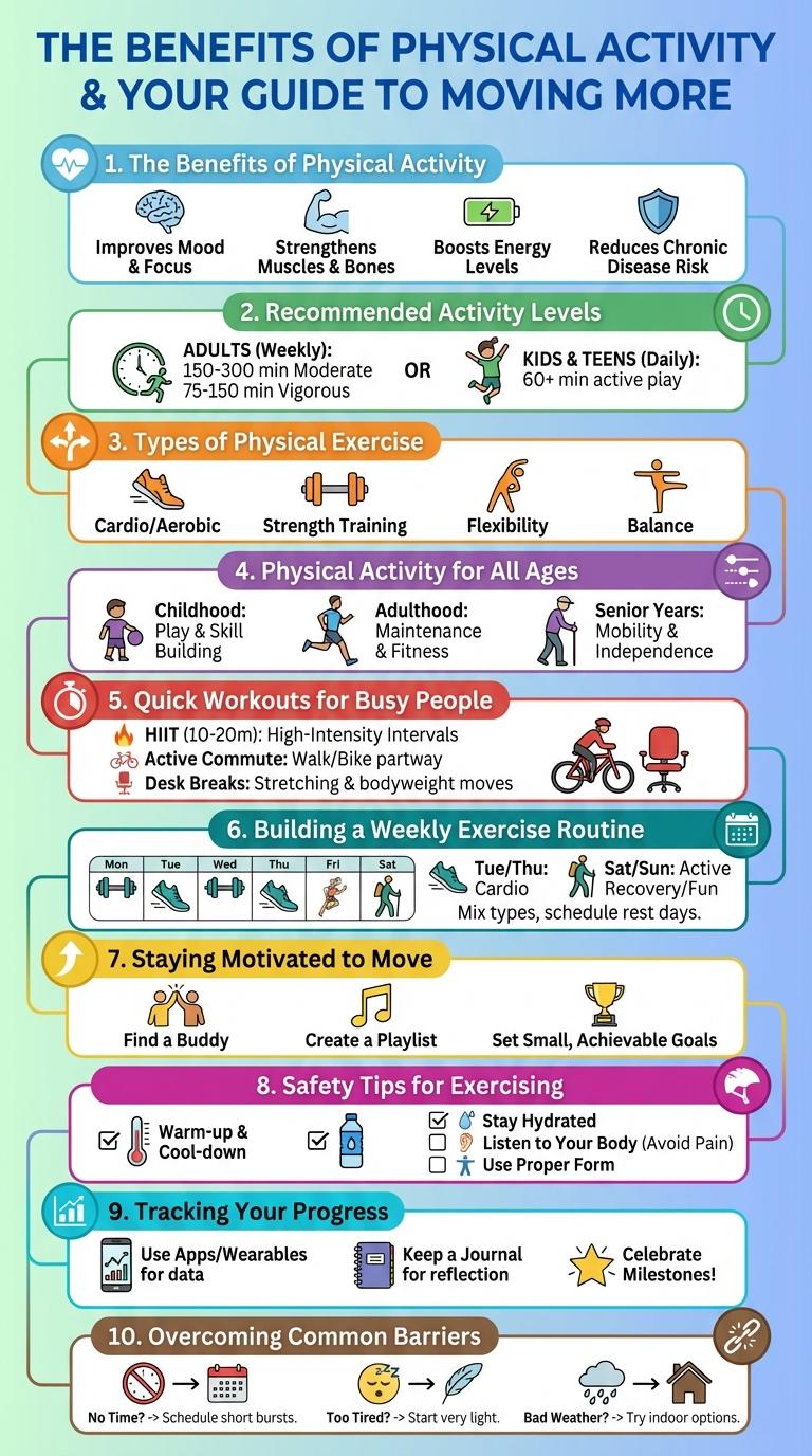 Infographic About Physical Activity