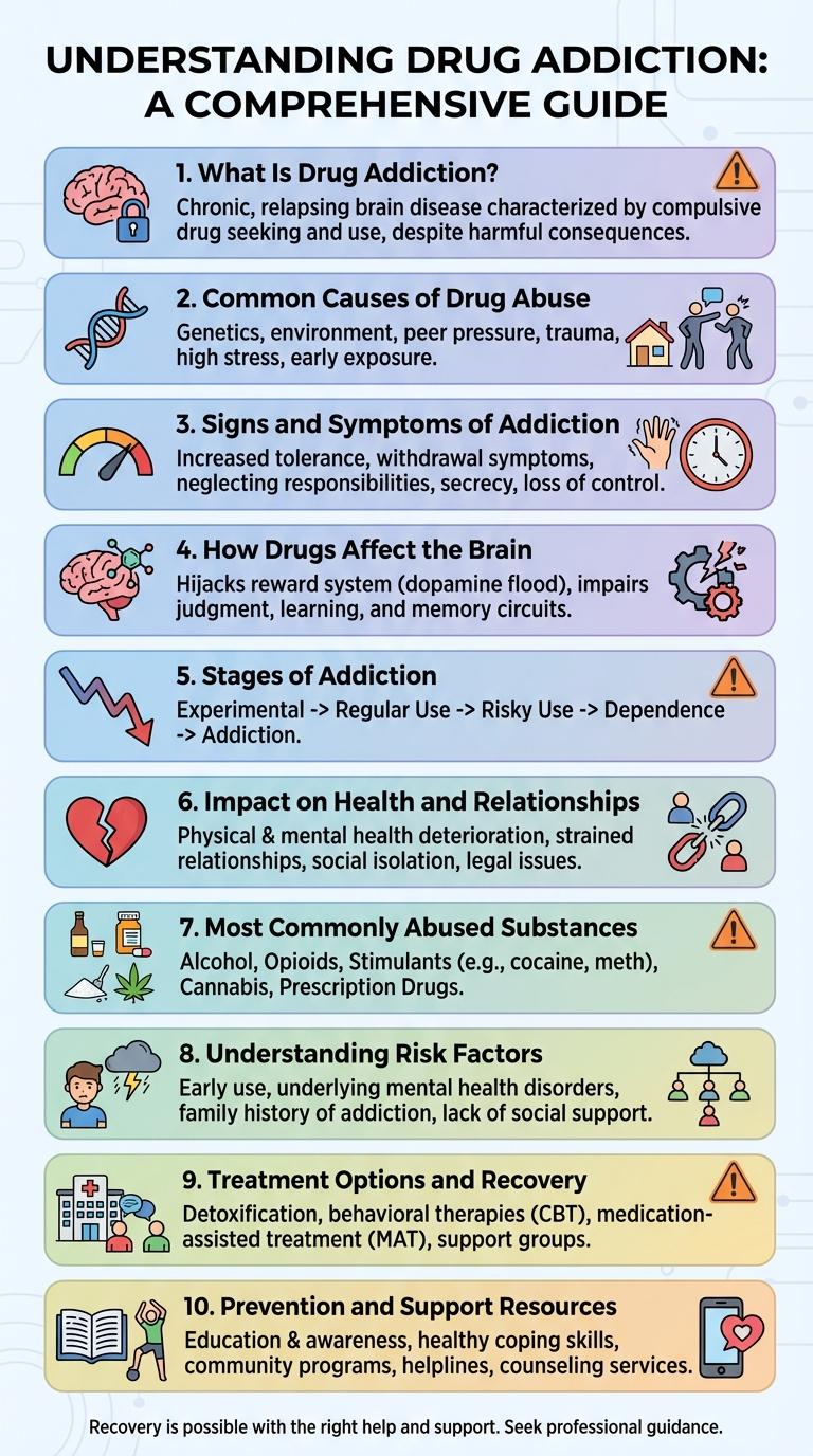Infographic: Understanding Drug Addiction