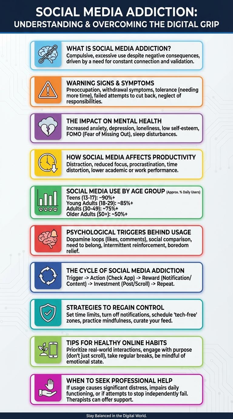 Infographic: Understanding Social Media Addiction