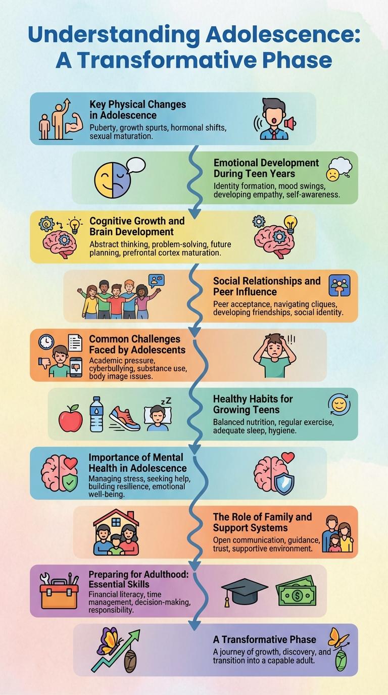 Informative Infographic About Adolescence