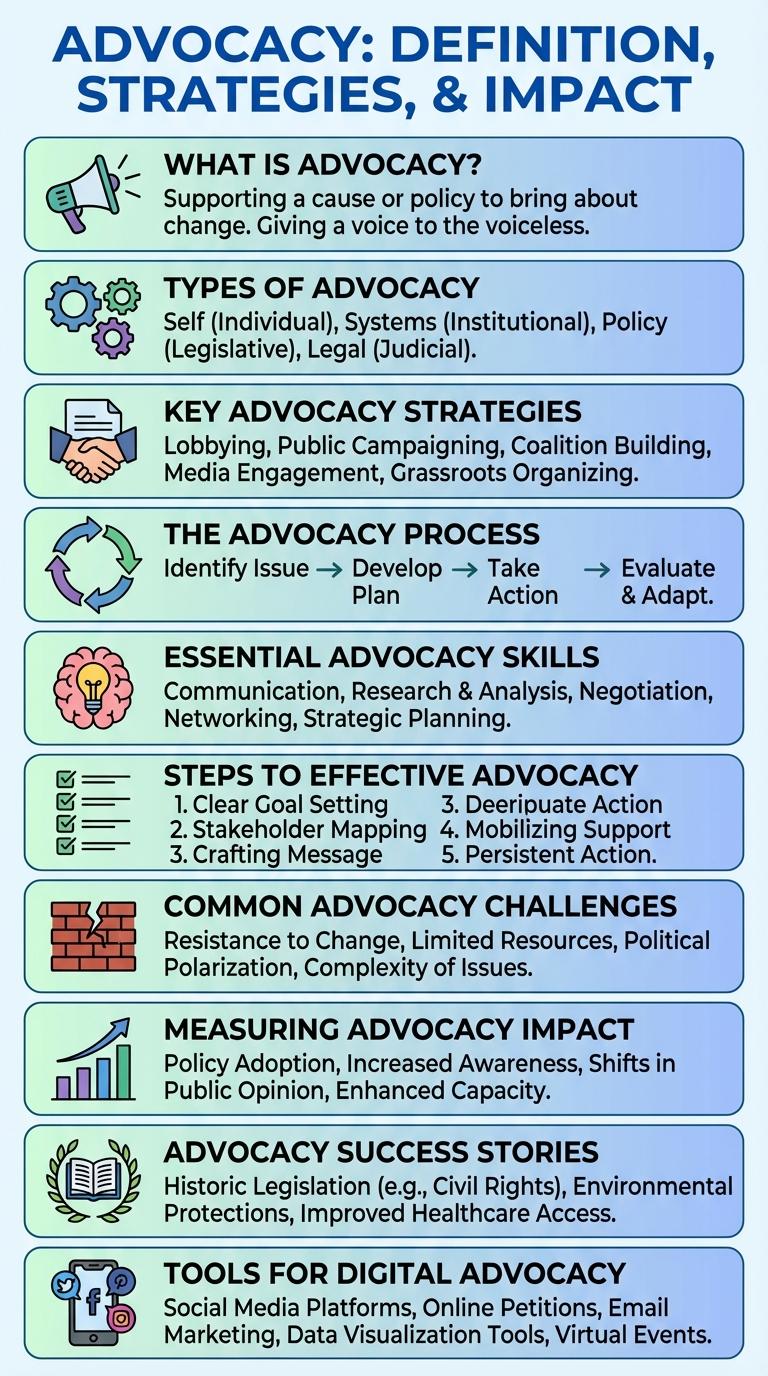 Infographic: The Essentials of Advocacy