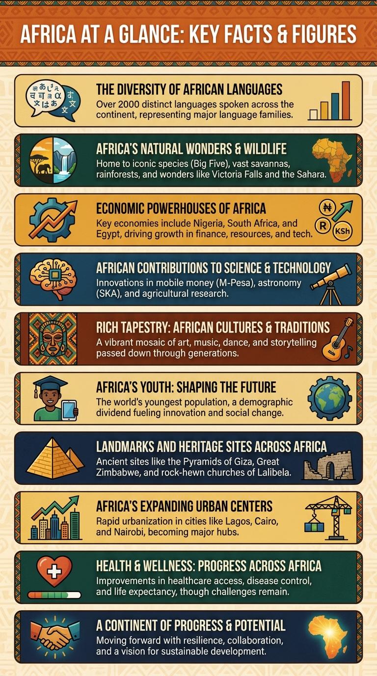 Infographic About Africa