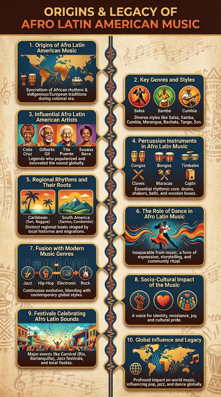Infographic: Exploring Afro-Latin American Music