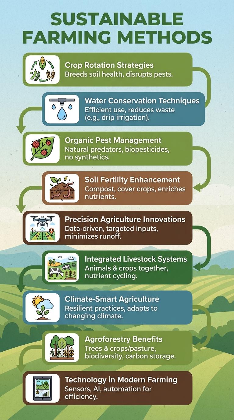 Infographic on Agricultural Practices