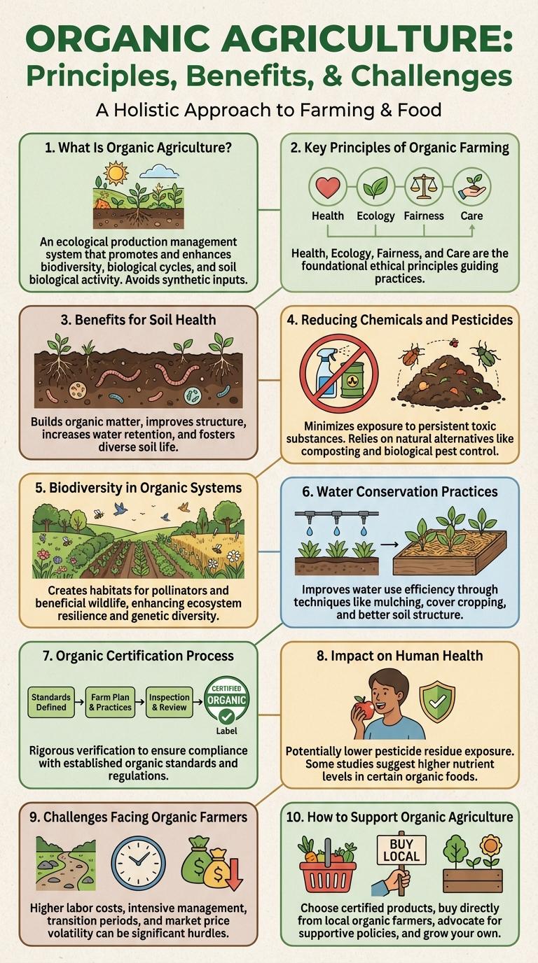 Infographic: The Benefits of Organic Agriculture