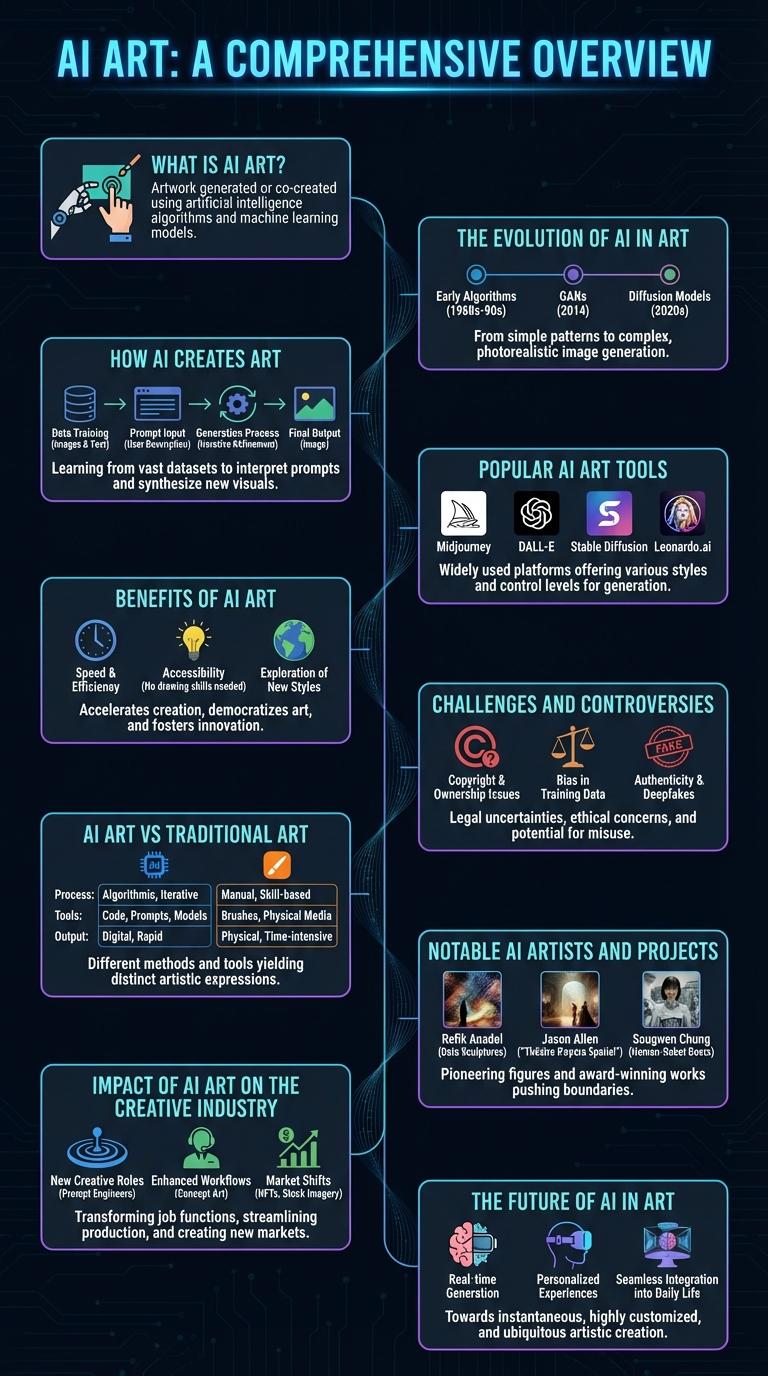 Infographic: Exploring the World of AI Art