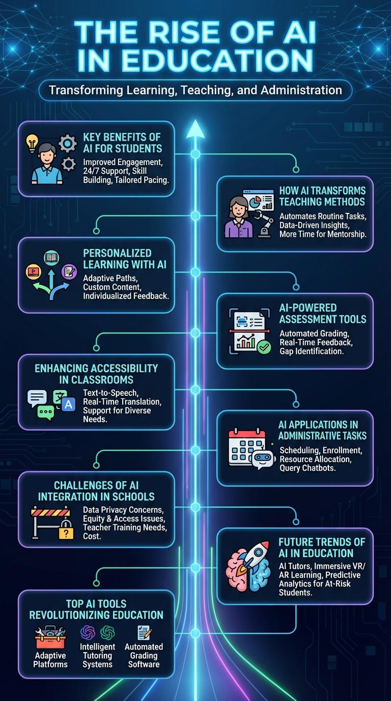 Infographic: The Role of AI in Modern Education