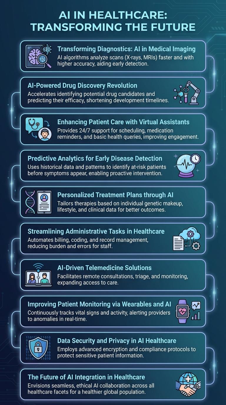 Infographic: The Impact of AI in Healthcare