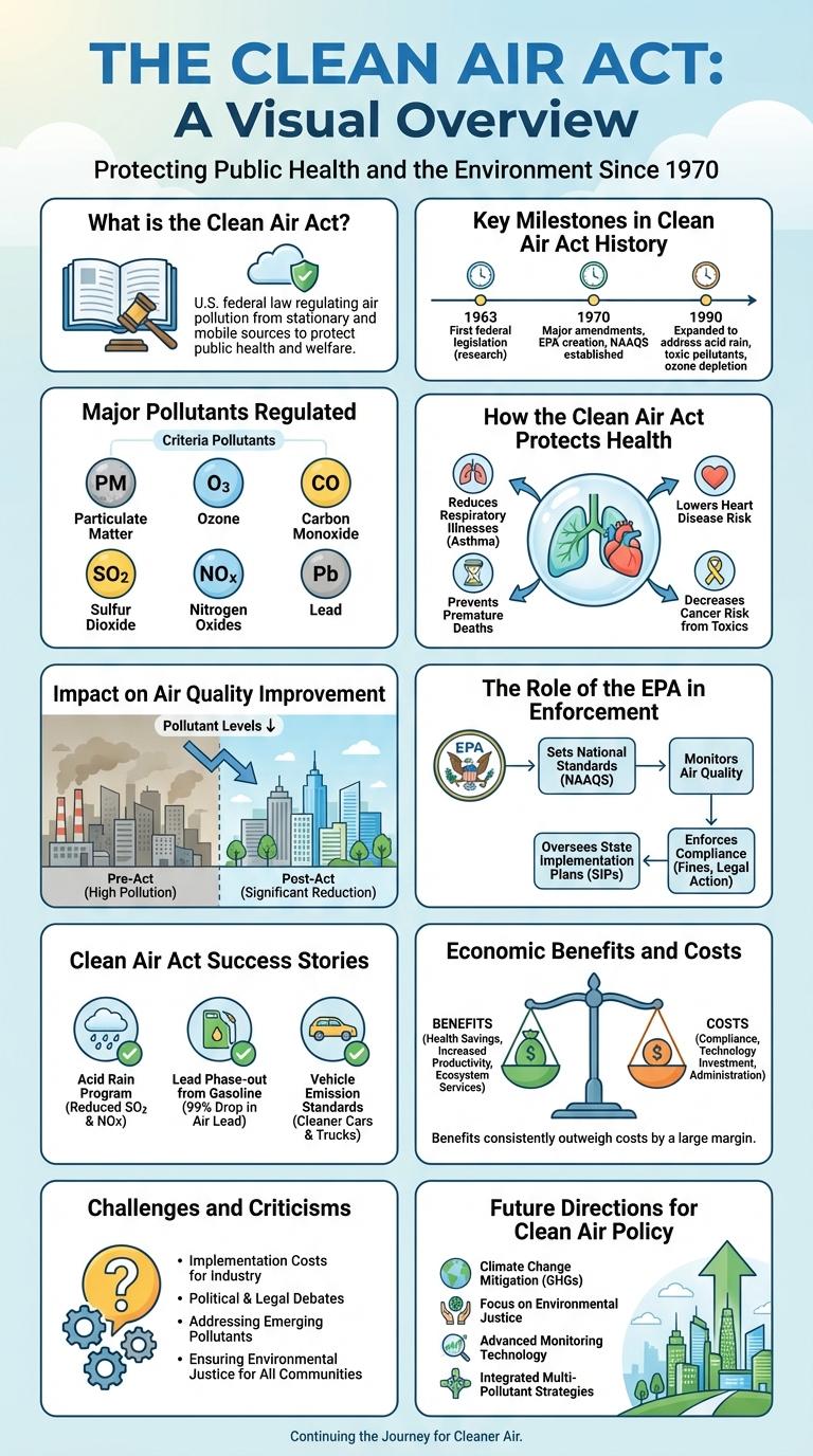 Infographic: Understanding the Clean Air Act