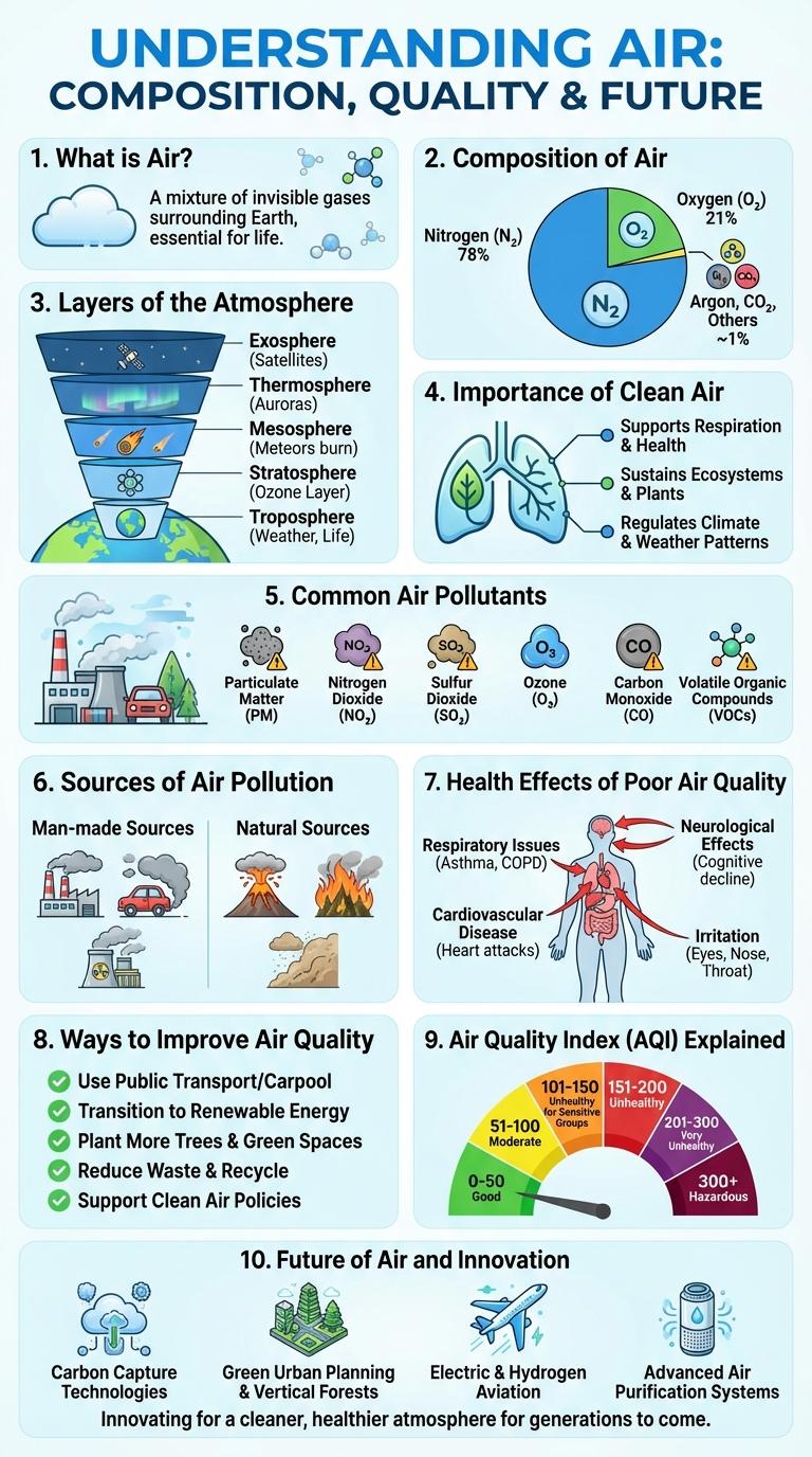 Infographic About Air: Key Facts and Insights