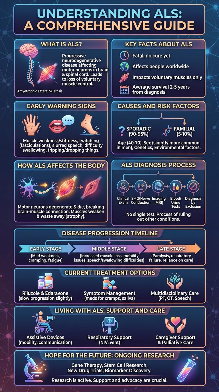 Infographic About ALS: Key Facts and Insights