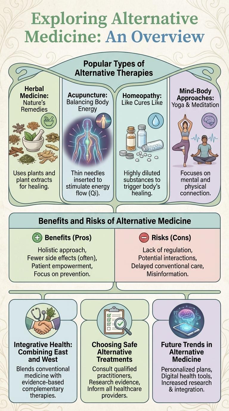 Infographic: An Overview of Alternative Medicine