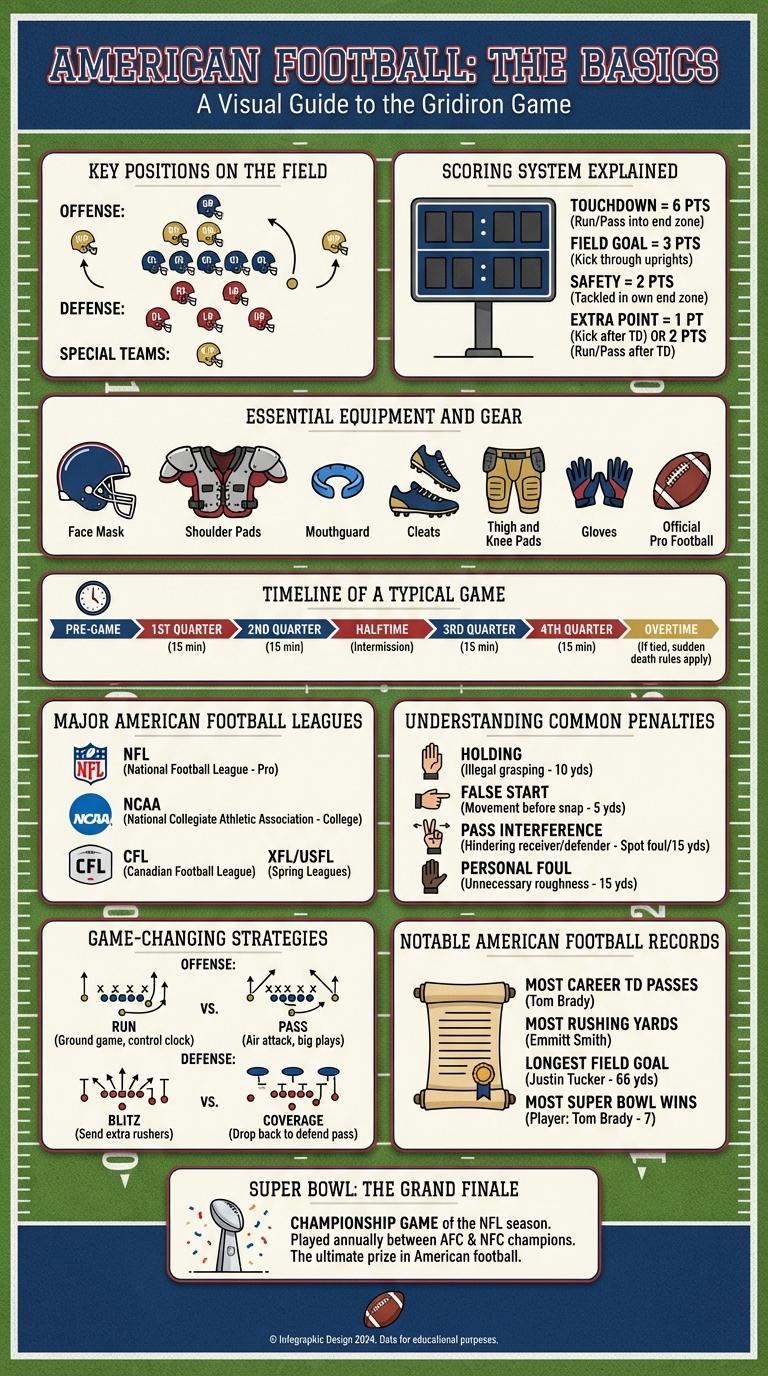 Infographic: Key Facts and Rules of American Football