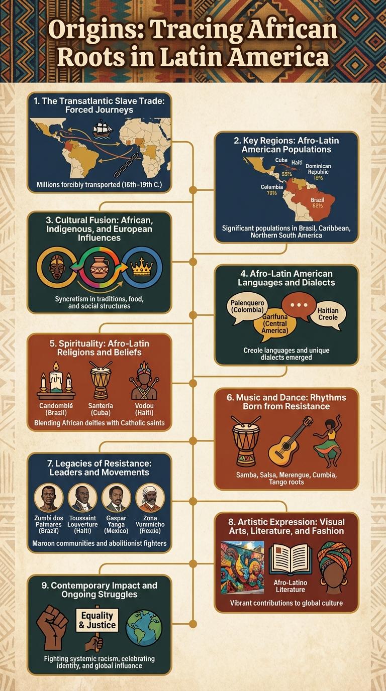 Infographic: Cultural and Historical Background of Afro-Latin Americans