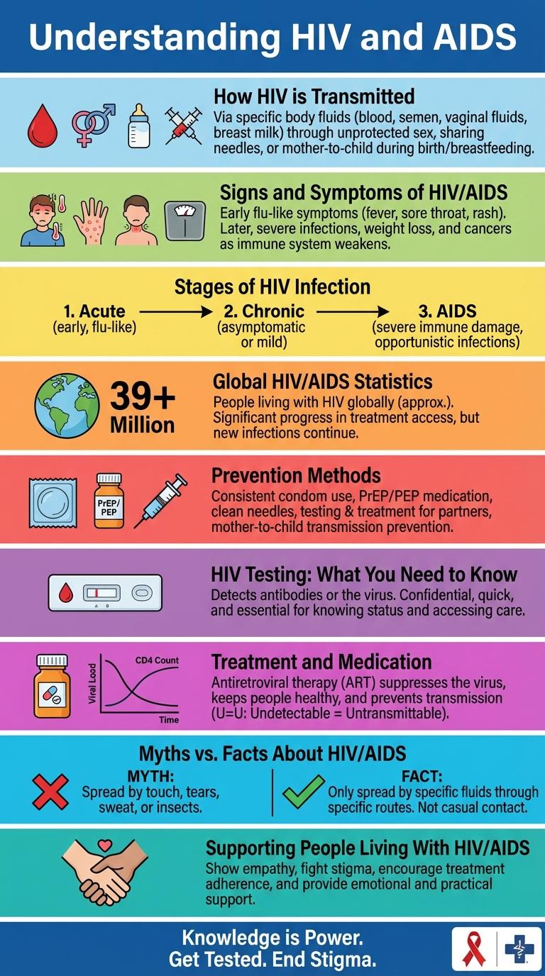 Infographic: Key Facts About HIV and AIDS