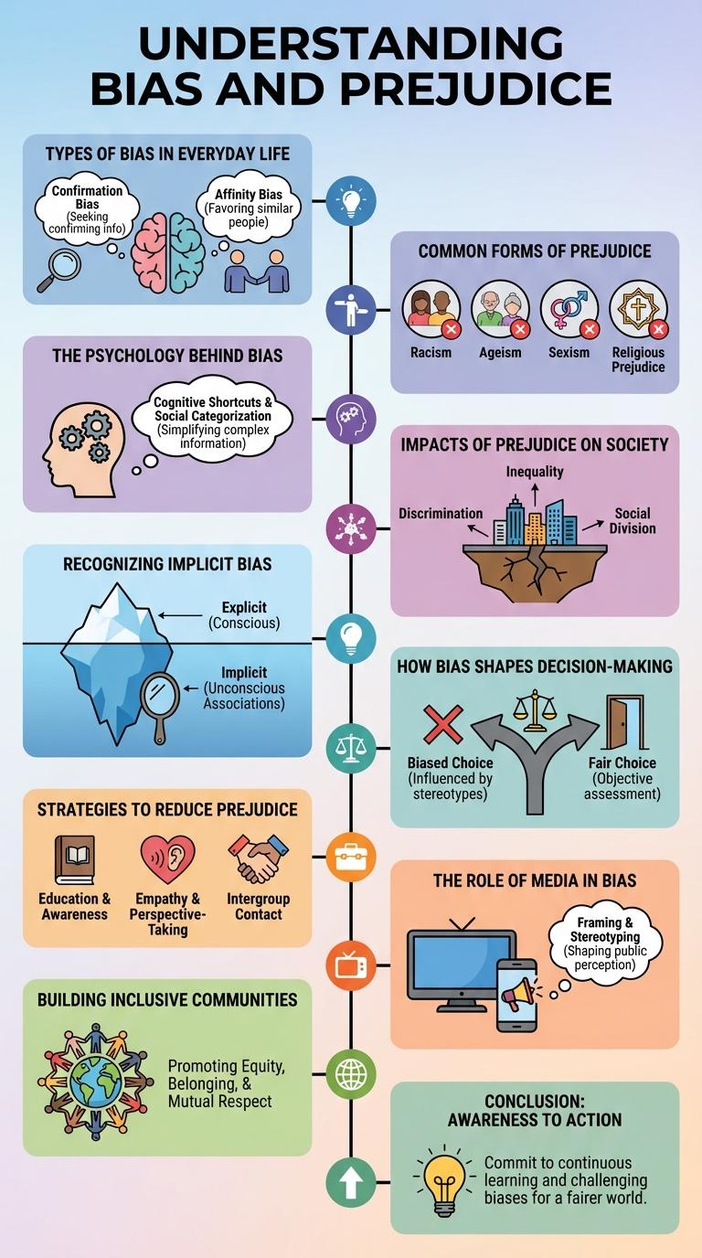 Infographic: Understanding Bias and Prejudice