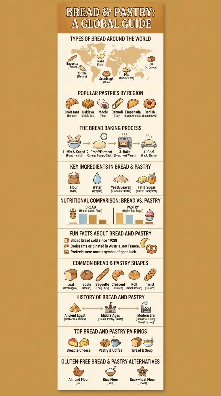 Infographic: The Differences Between Bread and Pastry