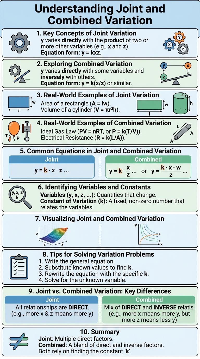 Infographic: Understanding Joint and Combined Variation