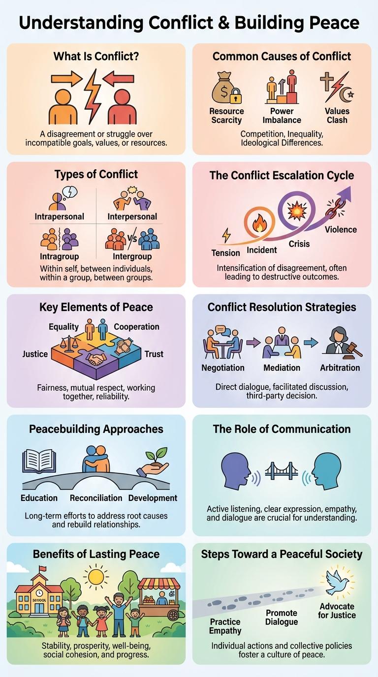 Infographic: Understanding Conflict and Peace