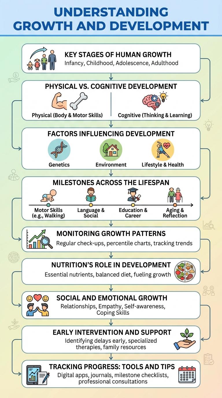 Infographic on Growth and Development