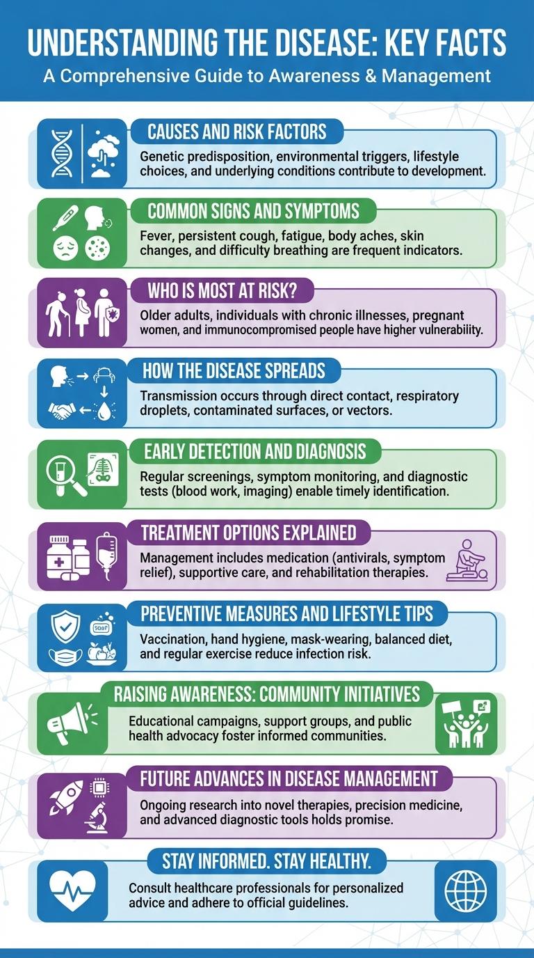 Infographic on Disease Prevention and Treatment
