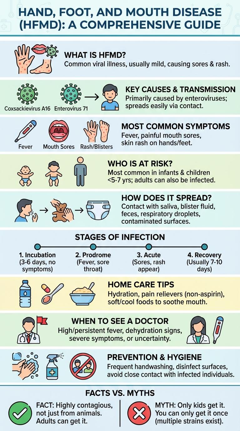 Hand, Foot, and Mouth Disease: An Informative Infographic