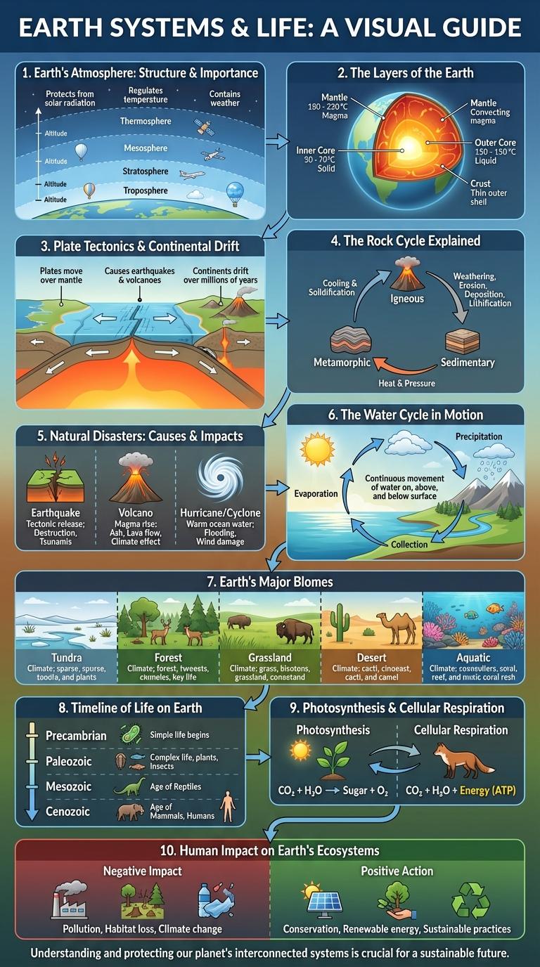 Infographic: Exploring Earth and Life Science