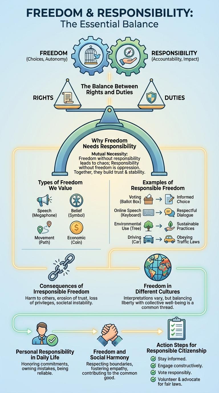 Infographic: Balancing Freedom and Responsibility