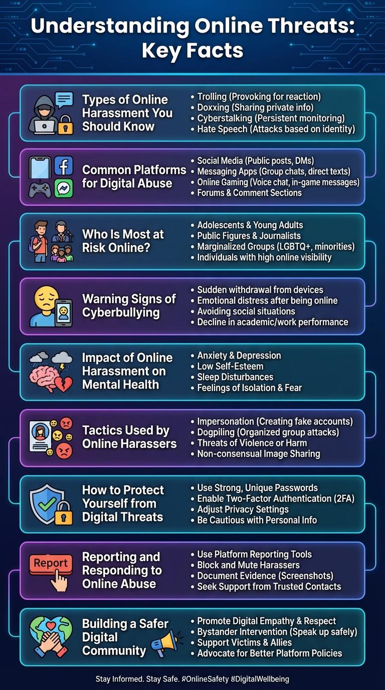 Infographic: Understanding Online Threats and Harassment
