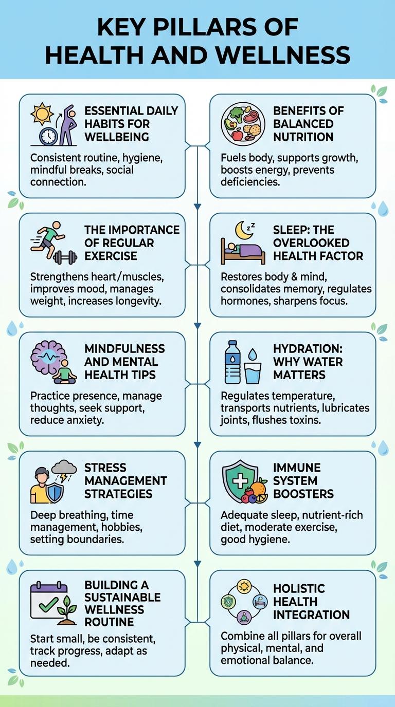 Infographic: A Comprehensive Guide to Health and Wellness
