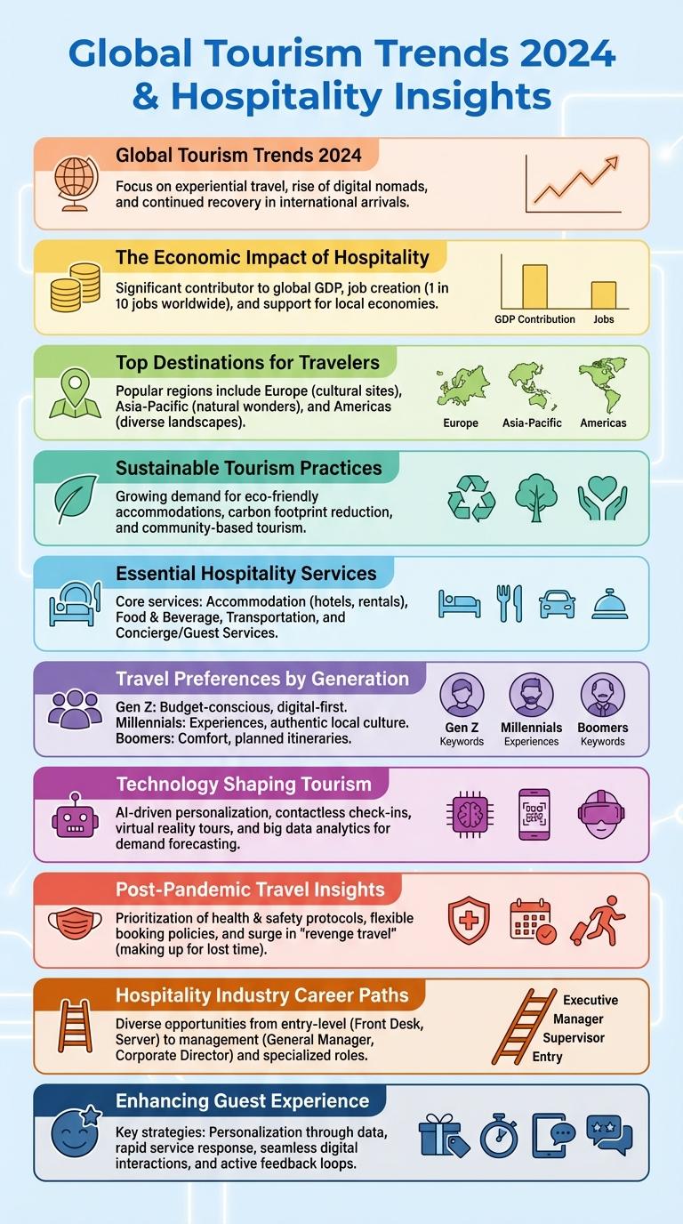 Infographic: Key Trends in Tourism and Hospitality