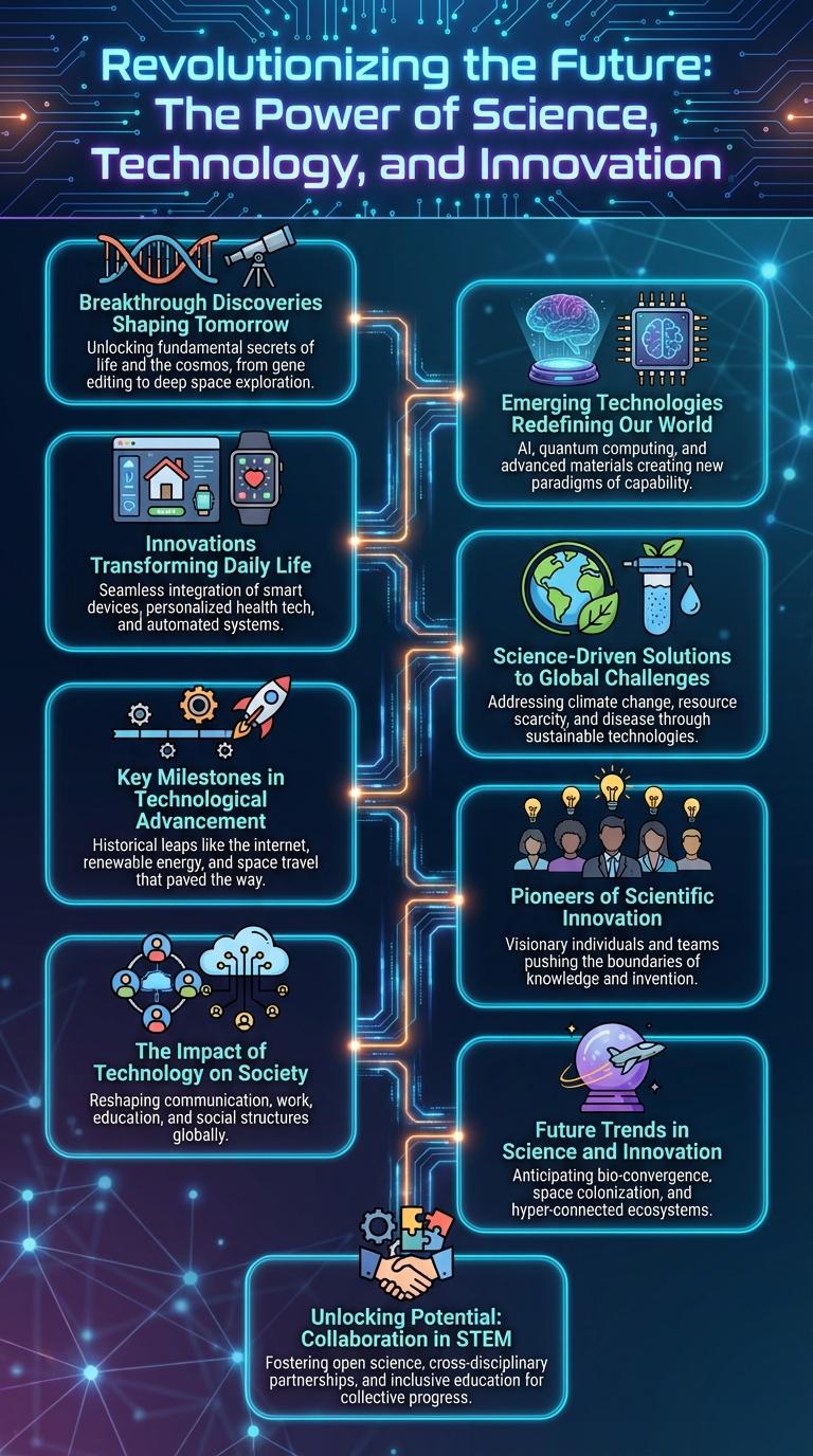 Infographic on Science, Technology, and Innovation