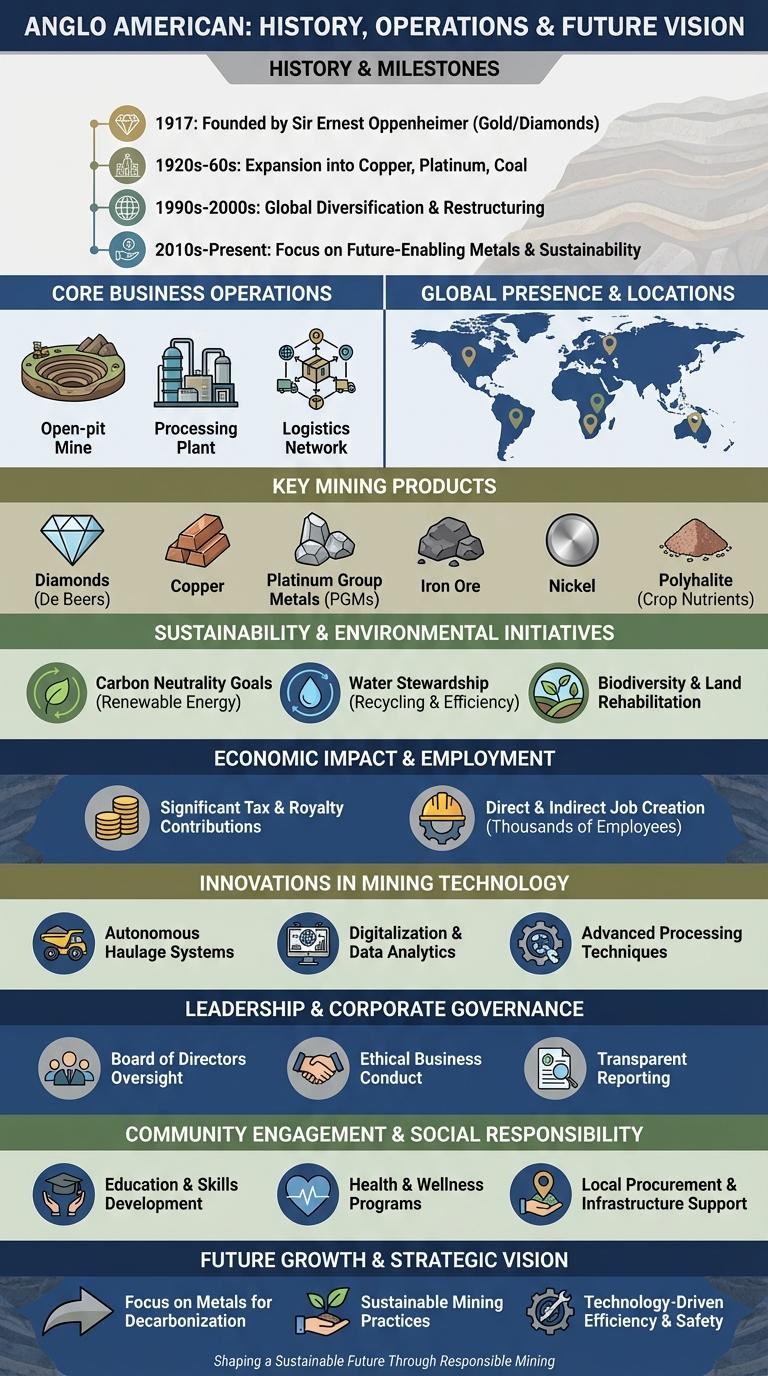 Anglo American: Key Facts and Figures (Infographic)