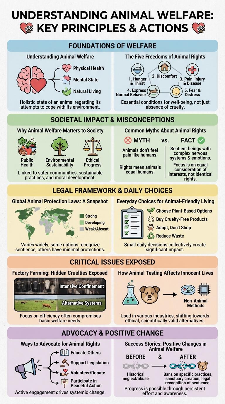 Infographic: Understanding Animal Welfare and Rights