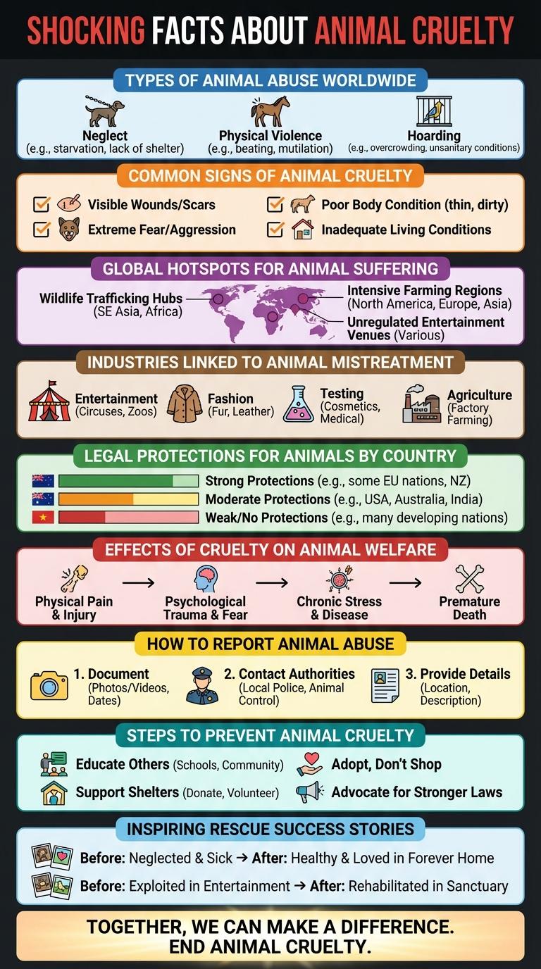 Infographic: Understanding Animal Cruelty - Key Facts and Statistics