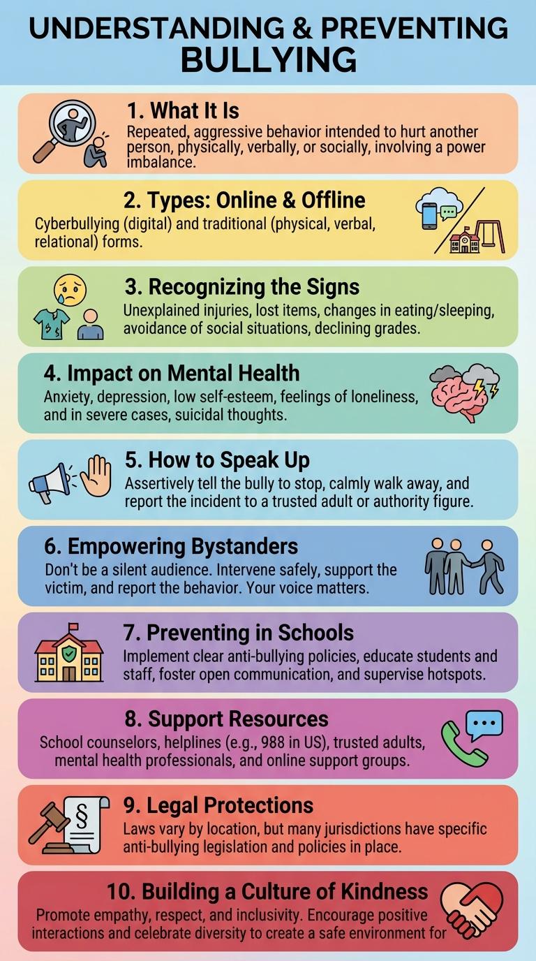 Infographic: Effective Strategies for an Anti-Bullying Campaign