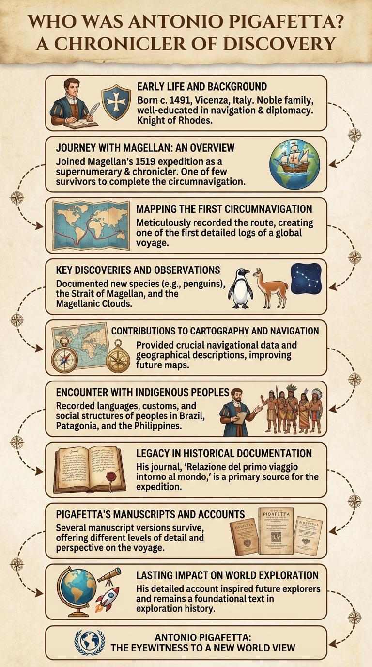 Antonio Pigafetta: An Infographic Guide to the Famous Explorer