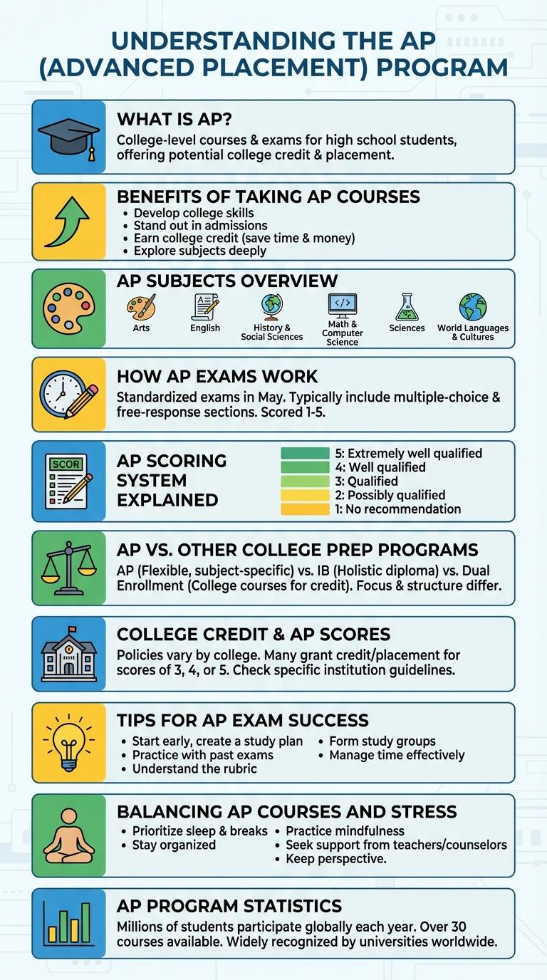 Infographic About AP Courses and Exams