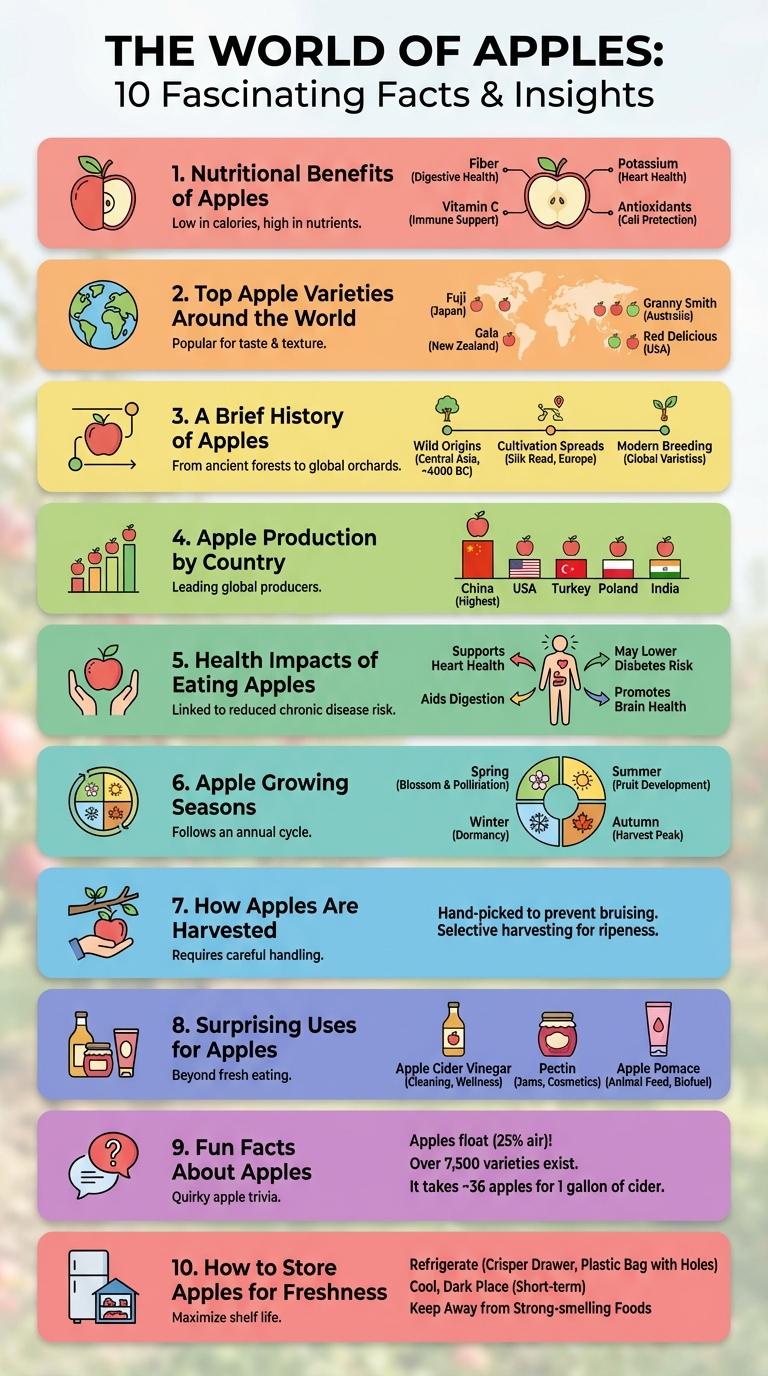 Apple Infographic: Key Facts and Figures